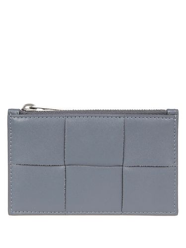Leather Card Holder - Bottega Veneta - Modalova