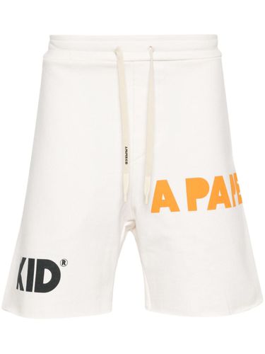 A PAPER KID - Shorts With Logo - A Paper Kid - Modalova