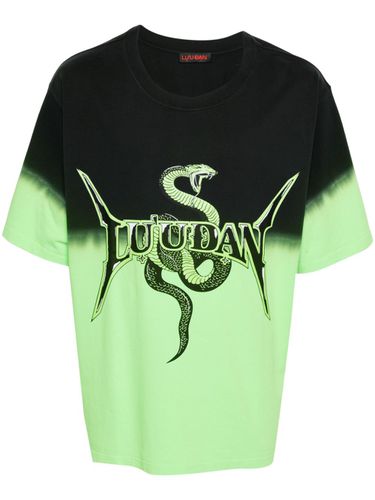 LUUDAN - Logo Two-tone T-shirt - Luudan - Modalova