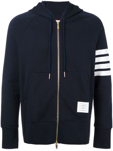 THOM BROWNE - Logo Hoodie - Thom Browne - Modalova