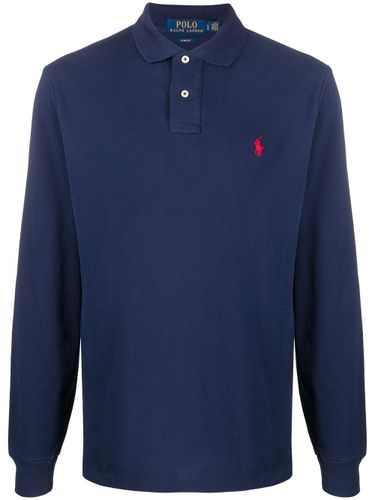 Logo Long Sleeve Polo Shirt - Polo Ralph Lauren - Modalova