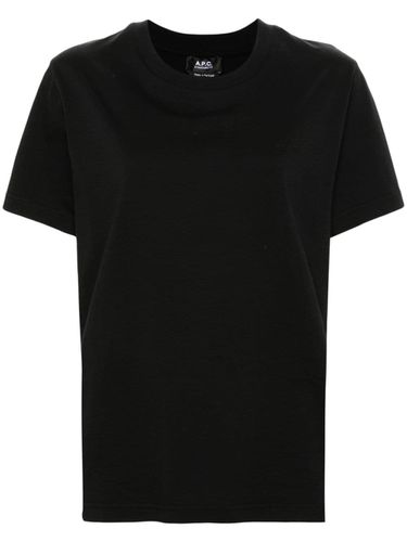 A.P.C. - Cotton T-shirt With Logo - A.P.C. - Modalova