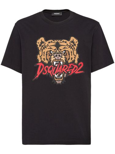 Cotton T-shirt With Logo - Dsquared2 - Modalova