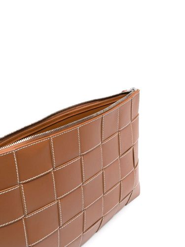 Clutch Bag With Logo - Bottega Veneta - Modalova