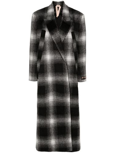 N°21 - Checked Fabric Coat - N°21 - Modalova