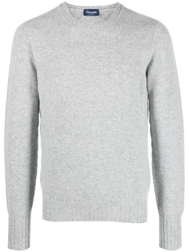 Long Sleeve Crew Neck Sweater - Drumohr - Modalova