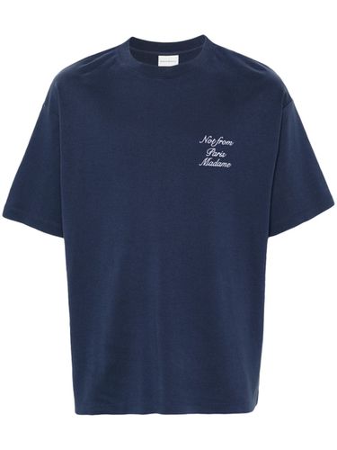 T-shirt With Logo - Drole de monsieur - Modalova