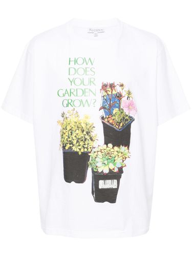 Cotton T-shirt With Print - Jw Anderson - Modalova