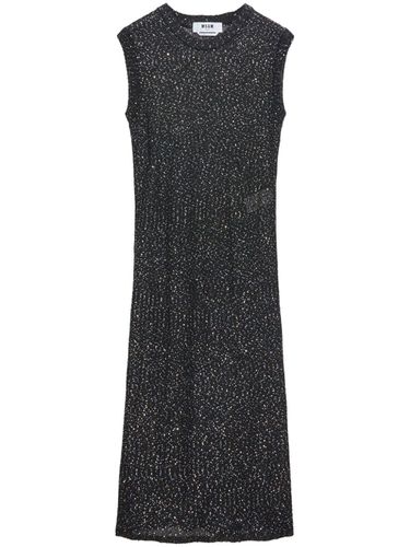 MSGM - Long Knitted Dress - Msgm - Modalova