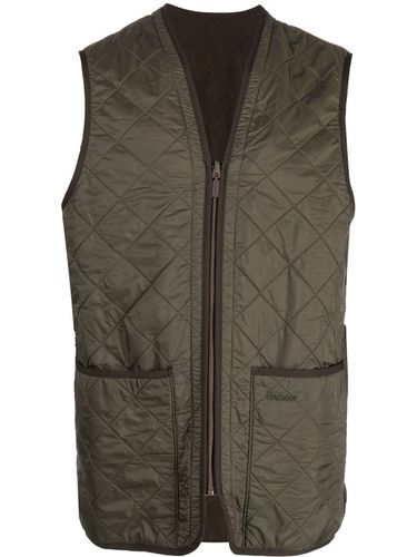 BARBOUR - Porlaquilt Waistcoat Zip - Barbour - Modalova