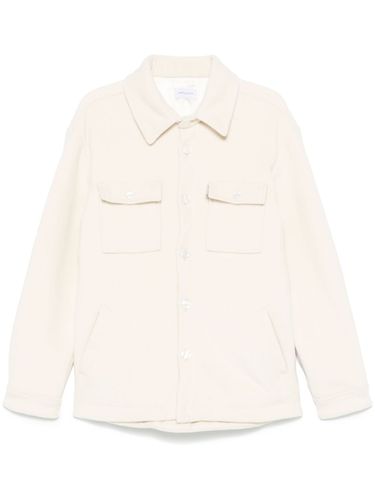 Brushed Effect Shirt Jacket - Family first - Modalova