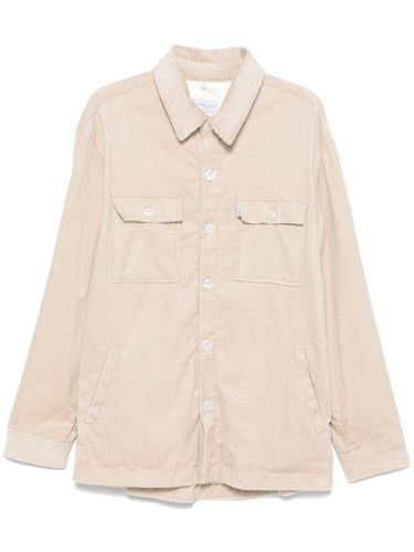 Brushed Effect Shirt Jacket - Family first - Modalova