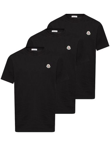 MONCLER - Cotton T-shirt With Logo - Moncler - Modalova