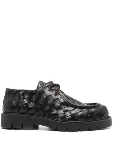 Haddock Lace Up Deep Calf Weave - Bottega Veneta - Modalova