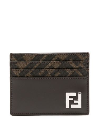 FENDI - Squared Ff Card Holder - Fendi - Modalova