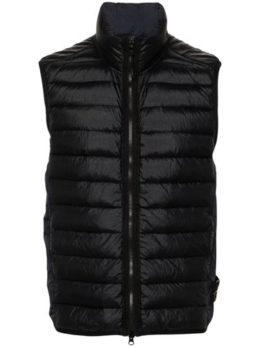 Puffer Gilet With Logo - Stone Island - Modalova