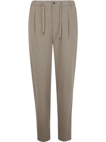GIORGIO ARMANI - Linen Trousers - Giorgio Armani - Modalova