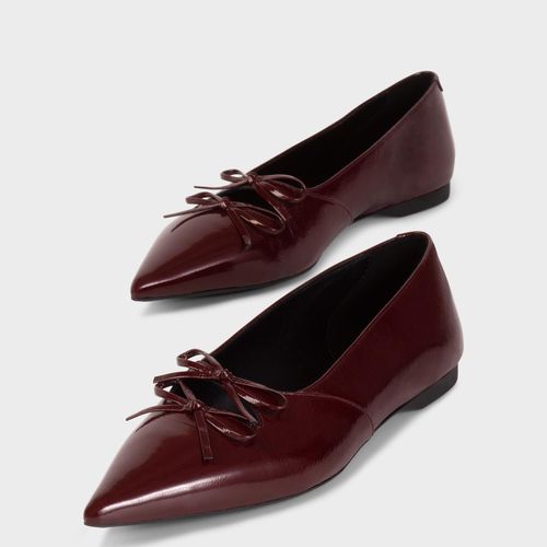 Hermine Ballerines - , Cuir Verni - vagabond - Modalova