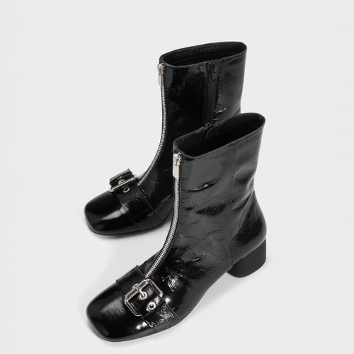 Livia Bottes - , Cuir Verni - vagabond - Modalova