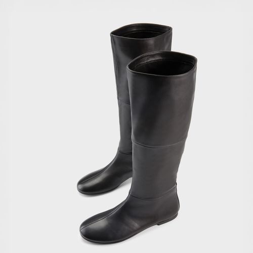 Aleya Bottes Hautes - , Cuir - vagabond - Modalova