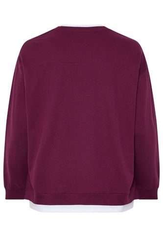 Sweatshirt 2 En 1 Violet Size 46 - Yours - Modalova