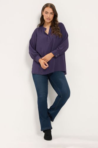 Blouse Violette À Demipatte De Boutonnage Size 46 - Yours - Modalova
