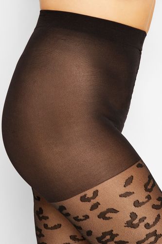 Collant Noir Léopardsize 28-32 - Yours - Modalova