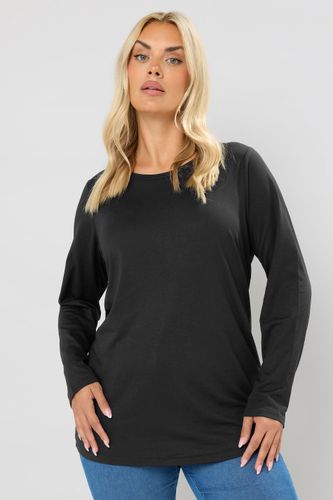 Et Lot De 3 Tshirts Basiques À Manches Longues Noir/Blancsize 48 - Yours - Modalova