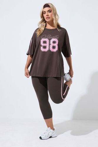 Active Tshirt Marron Chocolat « Studio 98 » Size 44 - Yours - Modalova