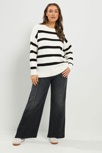Pull Rayé En Maille Size 62-64 - Yours - Modalova