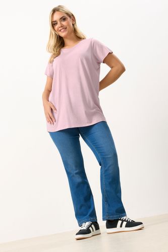 Tshirt Basique Rose Clair Size 48 - Yours - Modalova