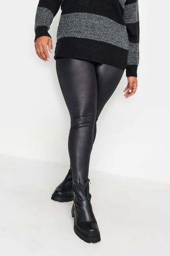 Legging Noir Imitation Cuirsize 52 - Yours - Modalova