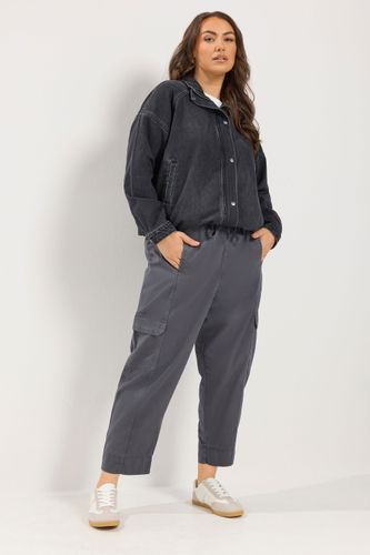 Pantalon Cargo Fuselé Gris Anthracite Size 42 - Yours - Modalova