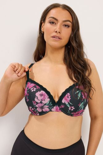 Et Lot De 3 Soutiensgorge Rouges À Imprimé Fleurisize 105E - Yours - Modalova