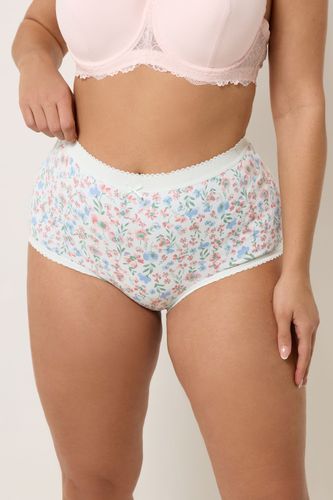 Lot De 5 Culottes Couvrantes Rose/Imprimé Floral Size 46-48 - Yours - Modalova