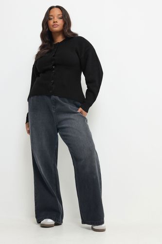 Plus Size Wide Hem Cardigan Size 54-56 - Limited Collection - Modalova