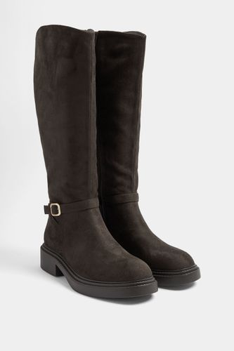 Bottes Cavalières Marron À Boucle, Wide E Fitsize 42E - Yours - Modalova