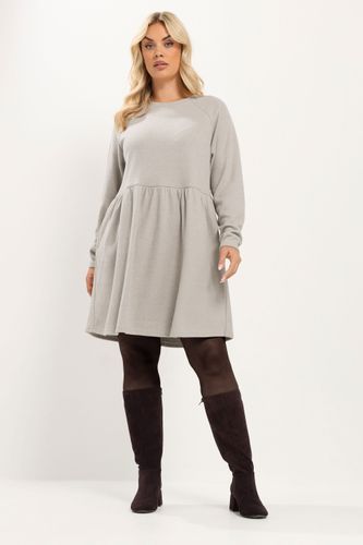 Robe Marron Naturel Froncée Size 46 - Yours - Modalova