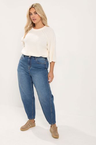 Jean Coupe Barrel Bleu Moyen Size Regular > 58-60 - Yours - Modalova