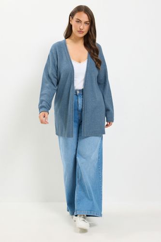 Cardigan Bleu Doux Au Toucher Size 62-64 - Yours - Modalova