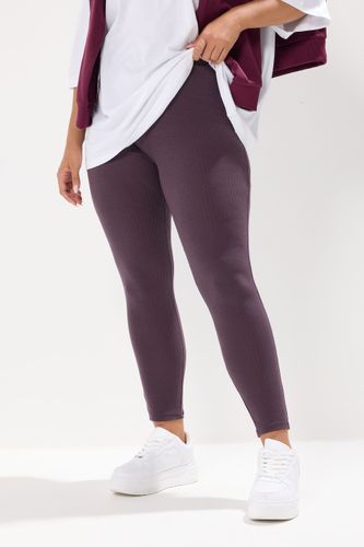 Legging Côtelé Violet Size 56 - Yours - Modalova