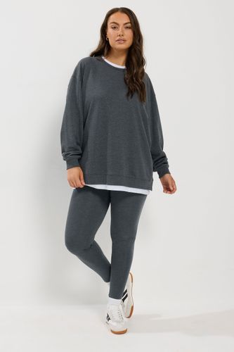 Pull 2 En 1 Gris Anthracite Size 40 - Yours - Modalova