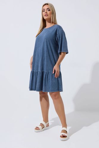 Robe Bleue Délavée Size 48 - Limited Collection - Modalova
