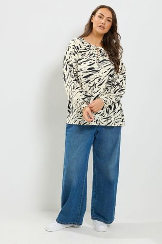Blouse Bohème Monochrome Blanc Ivoire Size 48 - Yours - Modalova