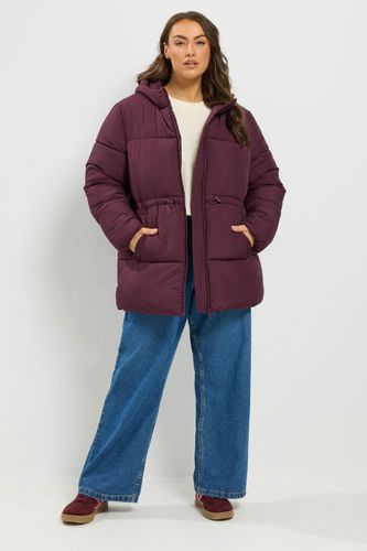 Veste Courte Rembourrée Bordeaux Size 44 - Yours - Modalova