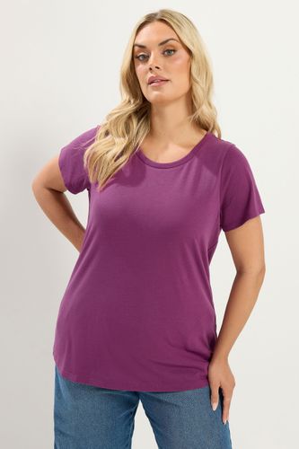 Et Lot De 3 Tshirts Basiques Violet Et Bleusize 50-52 - Yours - Modalova