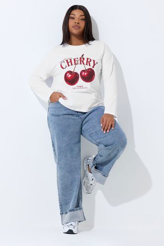 Tshirt Oversize À Imprimé Cerises Blanc Size 58-60 - Limited Collection - Modalova