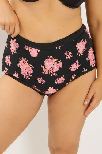 Et Lot De 5 Culottes Couvrantes /Imprimé Floralsize 50-52 - Yours - Modalova