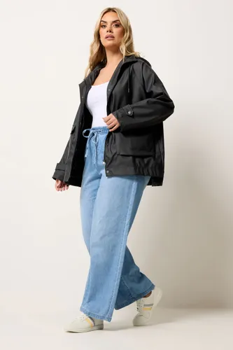 Veste De Pluie Noire Size 62-64 - Yours - Modalova
