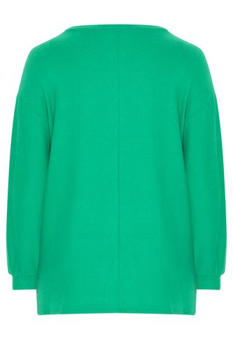 Plus Size Soft Touch Snowman Novelty Sweatshirt Size 50-52 - Yours - Modalova